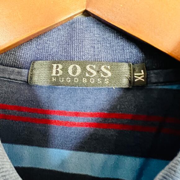 Hugo Boss Casual Polo Short Sleeve Stripe - XL - Picture 4 of 4